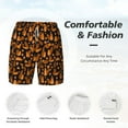 thumbnail image 6 of Picia Cute Squirrel pattern Mens Swim Trunks with Compression Liner Stretch Beach Shorts Quick Dry with Zipper Pockets No-Chafing Board Shorts-X-Large, 6 of 9