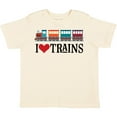 thumbnail image 3 of Inktastic I Love Trains Boys or Girls Toddler T-Shirt, 3 of 5