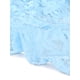 thumbnail image 5 of Cárdigan corto con lazo en la parte delantera para mujer Dobladillo con volantes Top transparente de encaje floral Azul Claro XS, 5 of 6