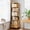 Brown, variant on 5-Tier Rotating Bookshelf, 360° Spinning Bookcase Tower, Space-Saving Round Display Shelf for Books, Magazines & Decor, Small Space Organizer for Bedroom, Living Room & Office, Walnut