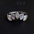thumbnail image 3 of Moonstone Silver Ring 925 Sterling Silver Handmade Jewelry Women Ring, 3 of 4
