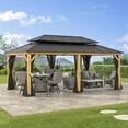 thumbnail image 1 of Sunjoy Mosquito Netting for 12 ft. ×20 ft. Gazebos, 1 of 9