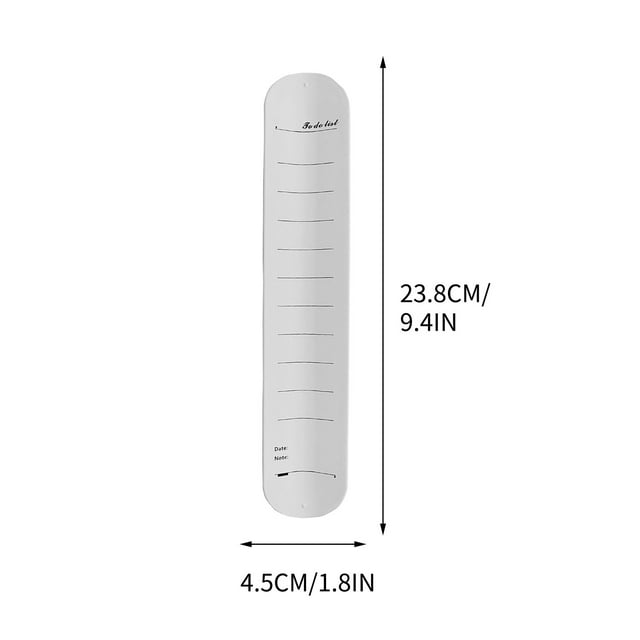 fheaev Bloc-Notes Portable pour Infirmière Bracelets de Poignet Réutilisables Mémo Poignet Liste de Choses à Faire Bracelets Mémo Poignet Sangle de Poignet pour Infirmière 238x45mm