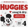 thumbnail image 1 of Pañales HUGGIES Snug & Dry talla 4 con triple capa, 1 of 1