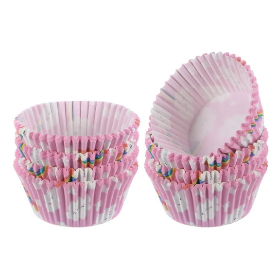 200 Count Cupcake Liners Clouds Cupcake Cups Standard Size Muffins Liners Papers Baking Cups Wrappers