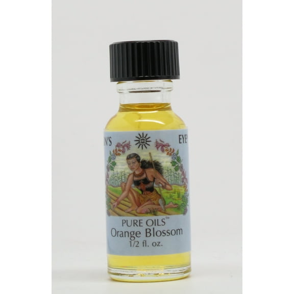 Suns Eye Orange Blossom Herbal Fragrance Oil - 1/2 Ounce Bottle