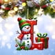 thumbnail image 4 of 26 Letters Christmas Tree Decoration Pendant Christmas Tree Ornaments Personalized DIY Christmas Ornaments Christmas Decoration Xmas Tree Hanging Decor Feature, 4 of 4