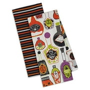Design Imports Halloween Witch Potions Brew Dishtowels Set of 2 (Potions)