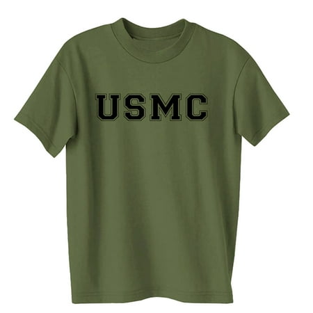 Expedition S/s Shirt - USMC Athletic Marines S/S T-Shirt in Military Green