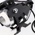 thumbnail image 3 of 2pcs U5 Motocicleta LED Delanteros a Prueba de Agua de Potencia - Luces de Motocicleta de Motocicleta - (Negro) - 2 X de Motoci Yotijar  luces de niebla de conducción de motocicleta, 3 of 10