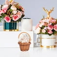 thumbnail image 6 of BESTOYARD ABS Rattan Tiny Baskets Coffee for Home Storage Multipurpose Decor, 6 of 8