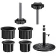 thumbnail image 1 of koolsoo 3X Umbrella Base Hole Rings Plug Cover Threaded Detachable for Outdoor Use 6pcs 3 Pcs, 1 of 9