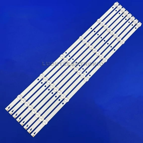 8pcs LED Backlight Strips For Toshiba 55LF621U21 55LF621C21 4708-K55WDC-A4113N01 K550WDC1 A4