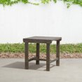 thumbnail image 6 of SOL HOME Outdoor Classic Weather-Resistant Acacia wood End Table, Gray wash, 6 of 6