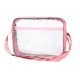 thumbnail image 1 of Qarigey Bolsa de herramientas transparente de color transparente para una recuperación rápida y sencilla de artículos, sala limpia Bolsas de mensajero y de hombro Rosa, 1 of 6