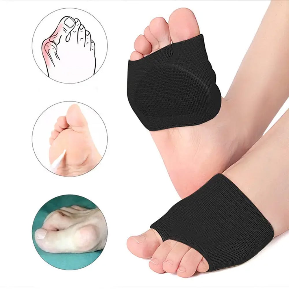 Metatarsal Pads 2 Pairs Ball of Foot Cushions Pain Relief Soft Gel