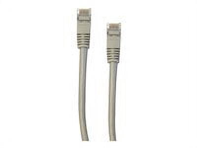 Shielded Cat5e Ethernet Cable, 24AWG, RJ45 Gold Plate Connector, ETL, Snagless Mold Boot 4 Pair Stranded Copper Shielded Twisted Pair (STP), 100 Foot/Gray, CableWholesale