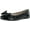Black Gloss Patent, variant on Venettini Girls Ivana Cute Fashion Flats with Bow