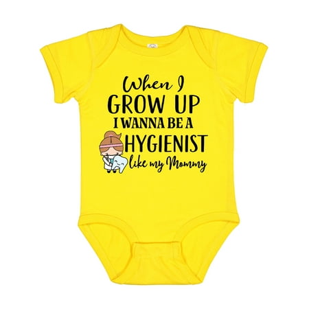 

Inktastic Future Dental Hygienist Like Mommy Gift Baby Girl Bodysuit