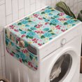 thumbnail image 1 of Botanical Washing Machine Organizer, Spring Foliage with Berries Flowers Retro Foliage Inspirational Gardening Theme, Anti-slip Fabric Top Cover for Washer and Dryer, Multicolor, by Ambesonne, 1 of 1