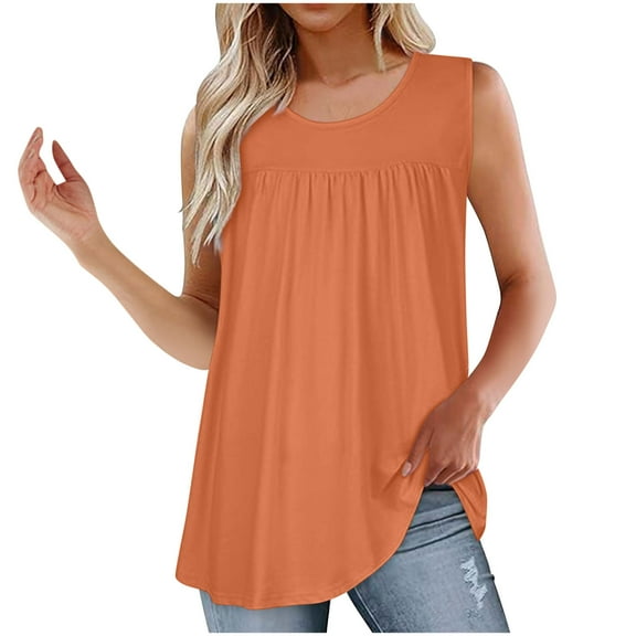 Tank Tops for Women 2043 Vacation, Summer Tops for Women 2026 Trendy Fitted Summer Blouses for Women 2026 Short Sleeve Tunic Tops for Women 3Xl