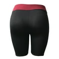 thumbnail image 4 of Fiudx Pantalones Cortos Deportivos Elásticos para Mujer, Tejido Transpirable de Secado Rápido, Suaves y Elásticos, Ideales para Yoga, Ciclismo y Running, Ropa Deportiva de Verano, Disponibles En Tall, 4 of 6