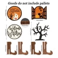 thumbnail image 3 of pdqouc Halloween Film Characters Tray Decor Halloween Decorations Rustic Tiered Tray Decor for Home Table for Halloween Party Supplies Dessert Serving Tray for Halloween Decorations, 3 of 6