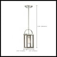 thumbnail image 5 of Nuvo Lighting Bliss 1-Light Mini Pendant, 5 of 6