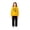 Yellow, variant on Otqutp Toddler Girls 2 Piece Outfit Heart Print Long Sleeve Hooded Sweatshirt Solid Straight Leg Pants Fall Clothes for Kids Teens