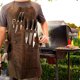 thumbnail image 4 of Guardurnaity Delantal de herramientas, barbero/chef con cuello ajustable, impermeable, multibolsillos, duradero, ideal para trabajadores de la Accesorios de disfraces, 4 of 6