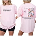 thumbnail image 4 of Christian God's Plan Vintage Graphic T-Shirt for Men and Women, 4 of 6