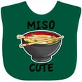 thumbnail image 3 of Inktastic Miso Cute with Miso Soup Boys or Girls Baby Bib, 3 of 4