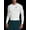 WHITE, variant on Men's HeatGear Compression Long Sleeve Shirt (Cardinal/White, S)