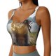 thumbnail image 2 of Balery Cat In Sun Hat Sujetadores deportivos con espalda cruzada para mujer, acolchados, sin costuras, de alto impacto, ideales para yoga, gimnasio, entrenamiento y fitness.-XX-Large, 2 of 8