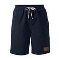 thumbnail image 6 of Dwelliawo Corduroy Shorts for Men 2026 Summer Casual Elastic Waist Drawstring Workout Gym Beach Vacation Shorts with Pockets Navy XL, 6 of 6