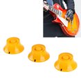 thumbnail image 4 of Juego de perillas de guitarra Bling Bling 3 piezas plástico amarillo, 4 of 12