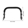 thumbnail image 2 of Beaupretty Universal Baby Stroller Handle Extension Black Sponge 1Set for Daily Use, 2 of 8
