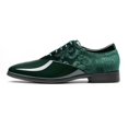 thumbnail image 2 of Zapatos de Smoking para Hombre Bruno Marc de Terciopelo y Charol con Cordones Talla 7.5, 2 of 7
