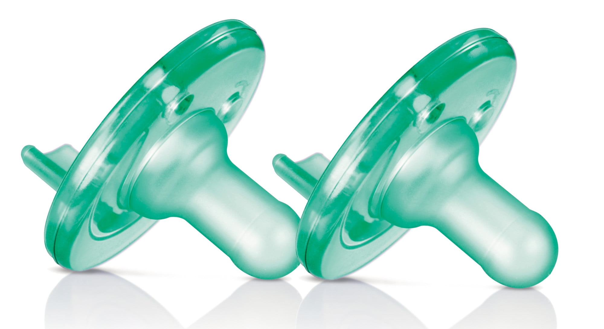 Philips Avent Soothie Pacifier,  0-3 Months, Green, 2 Pack, SCF190/01