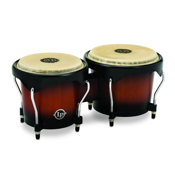 Bongos LP de percusión latina City Wood LP601NY-VSB Vintage Sunburst