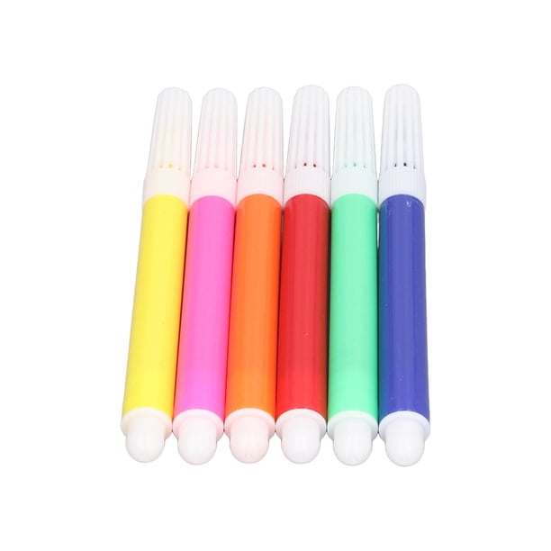 Rotulador De Pintura Acrílica, Rotuladores De Pintura A Base De Agua Impermeables, 6 Uds., Punta Grande De Secado Rápido Para Manualidades DIY