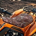 thumbnail image 3 of XYZCANDO Red Camo Hunting ATV Waterproof Seat Cover Breathable ATV Motor Seat Cover Accessories for Polaris Sportsman 570 450 850 Scrambler 400 500 850 Honda Rancher 420, 3 of 7