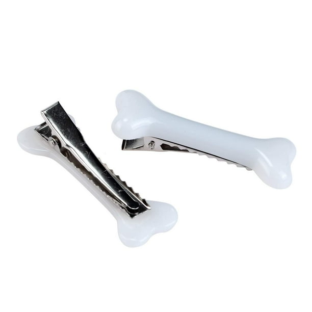 Dog bone outlet hair clip