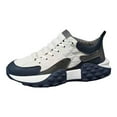 thumbnail image 1 of Fashion Men's Running Shoes, Breathable Non Slip Comfortable Durable Versatile White 42, 1 of 8