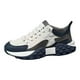 thumbnail image 2 of Zapatillas de correr para hombre a la moda, suela antideslizante transpirable, zapatillas cómodas, duraderas y versátiles para el trabajo, senderismo, Blanco 40 Yinane Zapatillas deportivas, 2 of 8