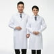thumbnail image 5 of Bata de laboratorio de manga larga blanca unisex Bata de laboratorio Bata de almacén Bata de médico SG Sunnimix Batas largas de laboratorio, 5 of 8