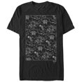 thumbnail image 1 of Twin Peaks Owl Cave Map Men's Graphic T Shirt (Medium), 1 of 4