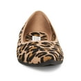thumbnail image 4 of Steve Madden Womens Leopard Ramone Pointed-Toe Slip-On Loafer Shoe (LEOPARD, 11), 4 of 4