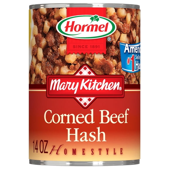 MARY KITCHEN Corned Beef Hash, Canned Corned Beef, Shelf-Stable, 14 oz Steel Can