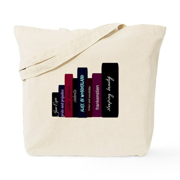 CafePress - Book Lover Tote Bag - Unisex Canvas Tote Bag, Beige, 1-Piece